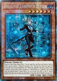 Arias the Labrynth Butler (Starlight Rare) - Rarity Collection 5 - YuGiOh card