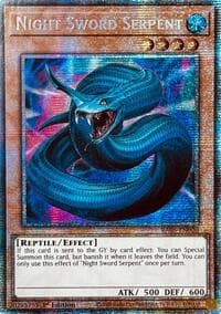Night Sword Serpent (Starlight Rare) - Rarity Collection 5 - YuGiOh card