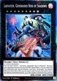 Laevatein, Generaider Boss of Shadows (Starlight Rare) - Rarity Collection 5 - YuGiOh card