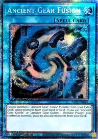 Ancient Gear Fusion (Starlight Rare) - Rarity Collection 5 - YuGiOh card