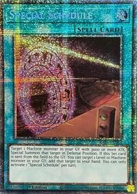 Special Schedule (Starlight Rare) - Rarity Collection 5 - YuGiOh card