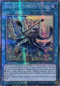 Radiant Typhoon Vision (Starlight Rare) - Rarity Collection 5 - YuGiOh card