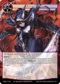 Astema's Fury - Masterpiece Collection 03 "Dimensional Hope" - Force of Will card