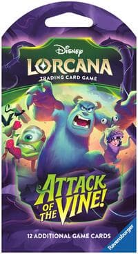 Disney Lorcana: Attack of the Vine! Sleeved Booster Pack - Attack of the Vine! - Disney Lorcana card