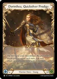 Dorinthea, Quicksilver Prodigy - Mastery Pack Warrior - Flesh and Blood TCG card