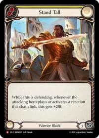 Stand Tall - Mastery Pack Warrior - Flesh and Blood TCG card