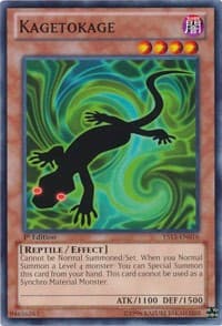 Kagetokage - Super Starter: V for Victory - YuGiOh card