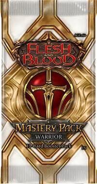 Mastery Pack Warrior Booster Pack - Mastery Pack Warrior - Flesh and Blood TCG card
