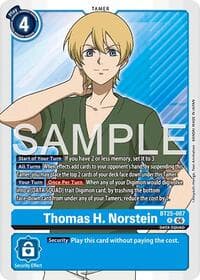 Thomas H. Norstein - Dual Revolution - Digimon Card Game card