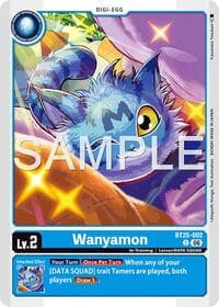 Wanyamon - Dual Revolution - Digimon Card Game card