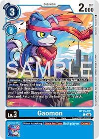 Gaomon - Dual Revolution - Digimon Card Game card
