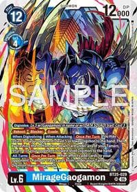 MirageGaogamon - Dual Revolution - Digimon Card Game card