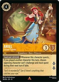 Ariel - Curious Traveler - Wilds Unknown - Disney Lorcana card
