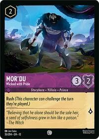 Mor'du - Wicked with Pride - Wilds Unknown - Disney Lorcana card