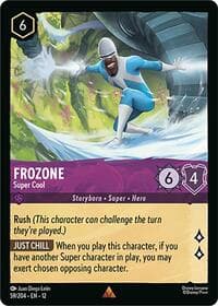 Frozone - Super Cool - Wilds Unknown - Disney Lorcana card