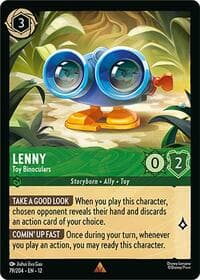 Lenny - Toy Binoculars - Wilds Unknown - Disney Lorcana card