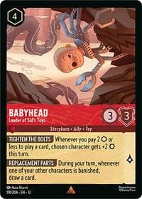 Babyhead - Leader of Sid's Toys - Wilds Unknown - Disney Lorcana card