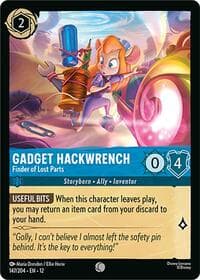 Gadget Hackwrench - Finder of Lost Parts - Wilds Unknown - Disney Lorcana card