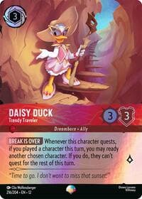 Daisy Duck - Trendy Traveler (Epic) - Wilds Unknown - Disney Lorcana card