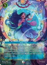 What Else Can I Do? (Enchanted) - Wilds Unknown - Disney Lorcana card