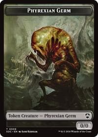 Phyrexian Germ // Thopter Double-Sided Token - Commander: Secrets of Strixhaven - Magic: The Gathering card