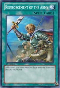 Reinforcement of the Army - Super Starter: V for Victory - YuGiOh card