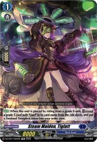 Steam Maiden, Tiglatt - DZ-SS11: Master Deckset -Hikari Myodo- - Cardfight Vanguard card