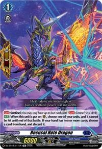 Recusal Hate Dragon - DZ-SS11: Master Deckset -Hikari Myodo- - Cardfight Vanguard card