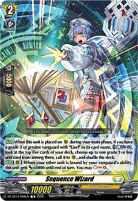 Sequence Wizard - DZ-SS12: Master Deckset -Erika Myojo- - Cardfight Vanguard card