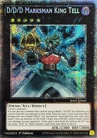 D/D/D Marksman King Tell (Starlight Rare) - Rarity Collection 5 - YuGiOh card