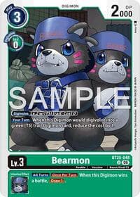 Bearmon - BT25-048 - Dual Revolution - Digimon Card Game card