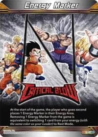 Energy Marker - Critical Blow (M-46) - Three Glorious Fighters - Dragon Ball Super: Masters card