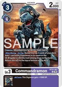 Commandramon - Dual Revolution - Digimon Card Game card
