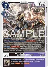 Tankdramon - Dual Revolution - Digimon Card Game card