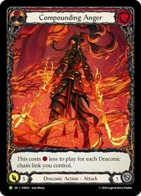 Compounding Anger - FAB321 - Flesh and Blood: Promo Cards - Flesh and Blood TCG card