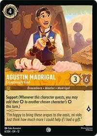 Agustin Madrigal - Exceptionally Kind - Wilds Unknown - Disney Lorcana card