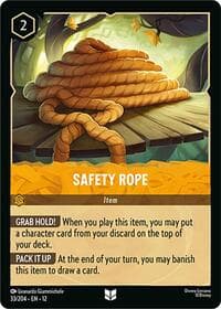 Safety Rope - Wilds Unknown - Disney Lorcana card