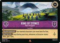 Ring of Stones - Place of Legends - Wilds Unknown - Disney Lorcana card