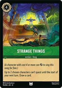 Strange Things - Wilds Unknown - Disney Lorcana card