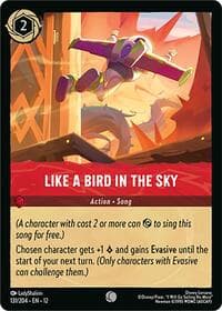 Like A Bird In the Sky - Wilds Unknown - Disney Lorcana card