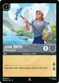 John Smith - Skillful Explorer - Wilds Unknown - Disney Lorcana card
