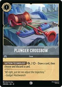 Plunger Crossbow - Wilds Unknown - Disney Lorcana card