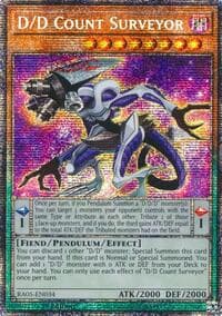 D/D Count Surveyor (Starlight Rare) - Rarity Collection 5 - YuGiOh card
