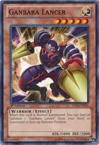 Ganbara Lancer - Super Starter: V for Victory Power-Up Pack - YuGiOh card