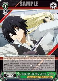 Going for the Kill, Olivier (SR) - The Eminence in Shadow - Weiss Schwarz card
