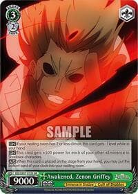 Awakened, Zenon Griffey (SR) - The Eminence in Shadow - Weiss Schwarz card