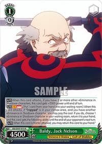 Baldy, Jack Nelson - The Eminence in Shadow - Weiss Schwarz card