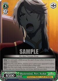 Mastermind, Perv Asshat (SR) - The Eminence in Shadow - Weiss Schwarz card