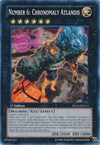 Number 6: Chronomaly Atlandis - Super Starter: V for Victory Power-Up Pack - YuGiOh card
