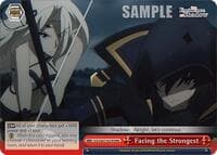 Facing the Strongest (RRR) - The Eminence in Shadow - Weiss Schwarz card